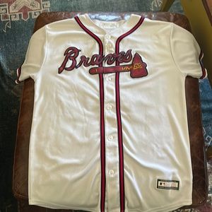 Youth XL Atlanta Braves Acuna Jr jersey